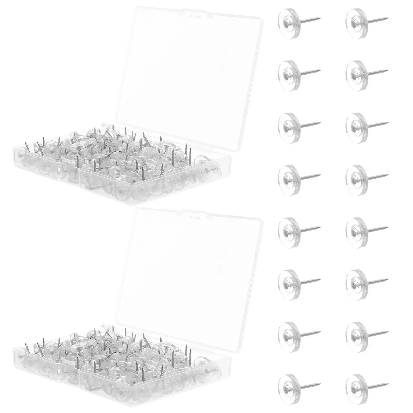300pcs Transparent Gear Cap Thumbtacks Clear Map Pins Bulletin Board Cork Maps Photos Calendar Wall Decor Poster Office School
300pcs Transparent Gear Cap Thumbtacks Clear Map Pins Bulletin Board Cork Maps Photos Calendar Wall Decor Poster Office School