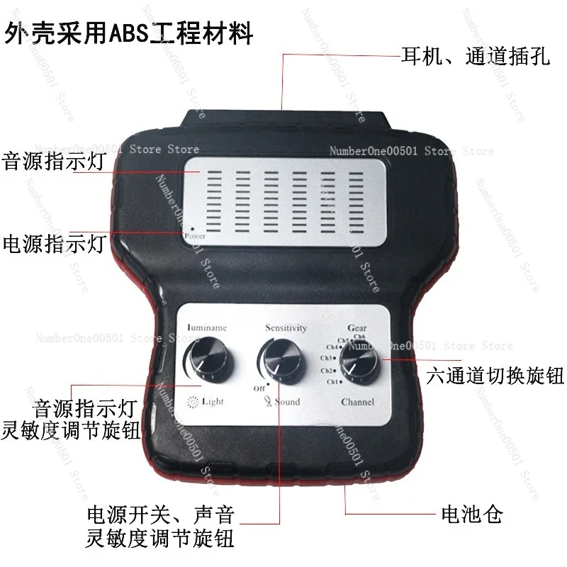 6 Channel Automotive Electronic Stethoscope Engine Chassis Transmission Noise Tester Diagnostic Tool
6 Channel Automotive Electronic Stethoscope Engine Chassis Transmission Noise Tester Diagnostic Tool