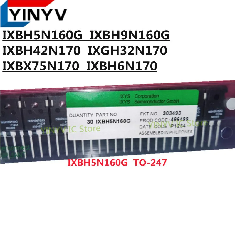 5 шт., IXBH5N160G IXBH5N160 IXBH9N160G IXBH9N160 IXBH42N170 IXGH32N170 IXBH6N170 IXBX75N170 TO-247 оригинал, новинка, 100% качество
5 шт., IXBH5N160G IXBH5N160 IXBH9N160G IXBH9N160 IXBH42N170 IXGH32N170 IXBH6N170 IXBX75N170 TO-247 оригинал, новинка, 100% качество