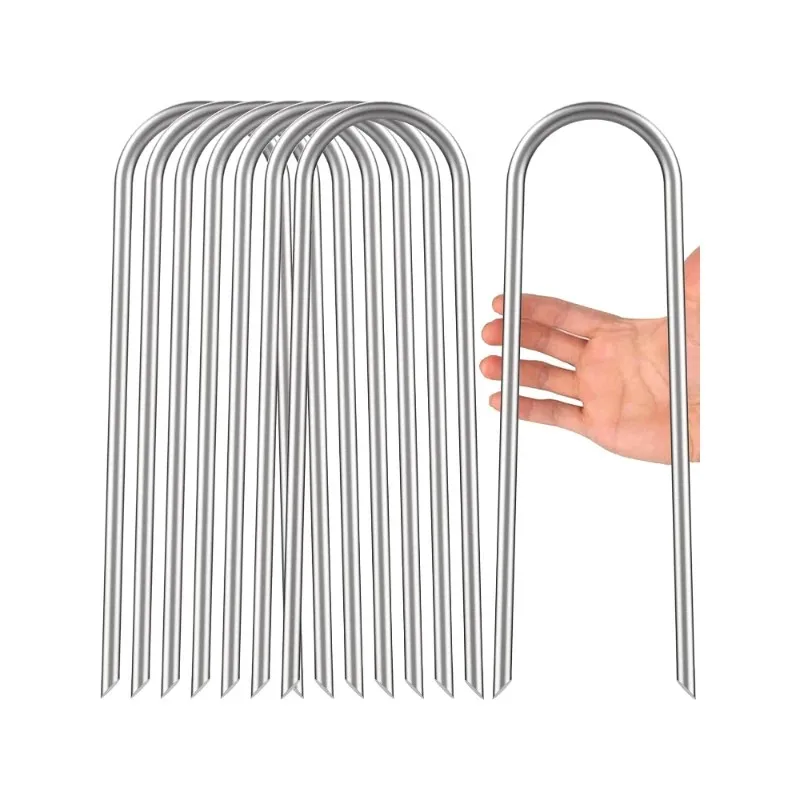 2026New silver heavy-duty u-shaped wind pile ground nails,which can be used to fix and support steel pipes of various structures
2026New silver heavy-duty u-shaped wind pile ground nails,which can be used to fix and support steel pipes of various structures