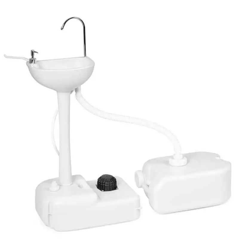 Camping Hand Wash Station Basin Stand with 4.5 Gallon Tank
Camping Hand Wash Station Basin Stand with 4.5 Gallon Tank
