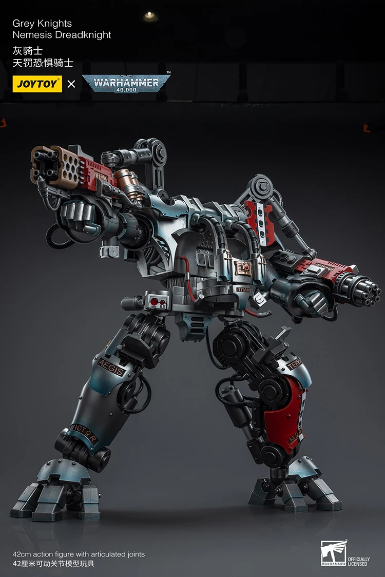 JOYTOY Warhammer 40K Grey Knights Nemesis Dreadknight Action Figures Original Doll Collection Decoration Gift Model
JOYTOY Warhammer 40K Grey Knights Nemesis Dreadknight Action Figures Original Doll Collection Decoration Gift Model