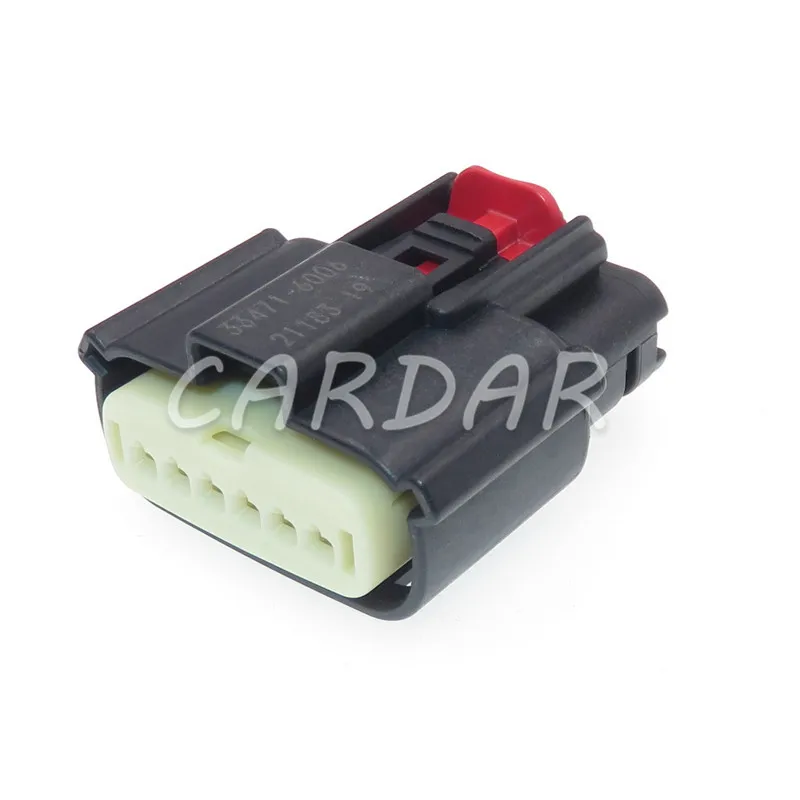 1 Set 6 Pin Automobile Waterproof Connector with Terminals 33471-0601 33471-0616 Female Interface Socket For Ford Tail Light
1 Set 6 Pin Automobile Waterproof Connector with Terminals 33471-0601 33471-0616 Female Interface Socket For Ford Tail Light