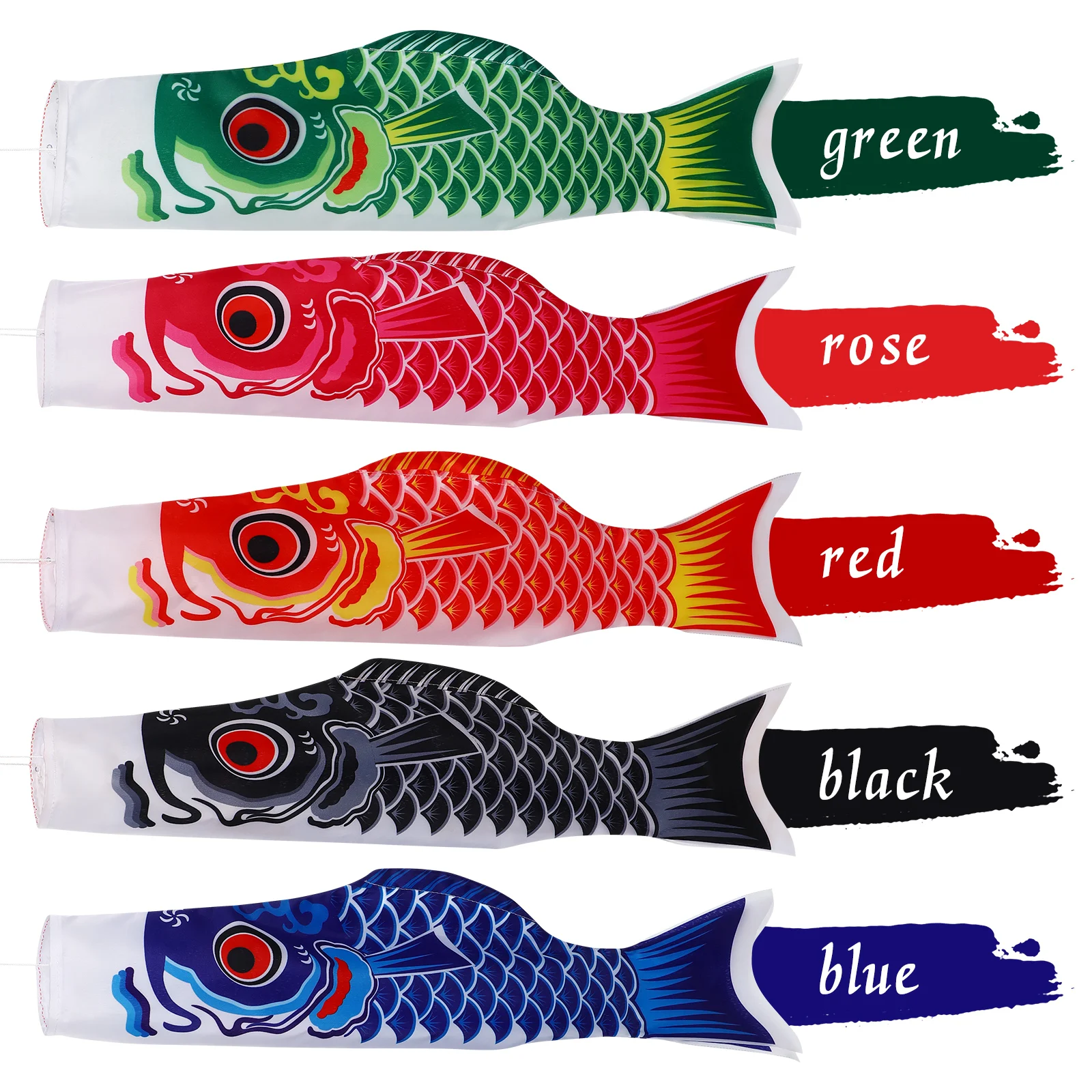 5pcs Koi Fish Flags 70cm Each Japanese Garden Decorations Vibrant Graphics Easy Hanging Stylish Portable Outdoor Use Flags
5pcs Koi Fish Flags 70cm Each Japanese Garden Decorations Vibrant Graphics Easy Hanging Stylish Portable Outdoor Use Flags