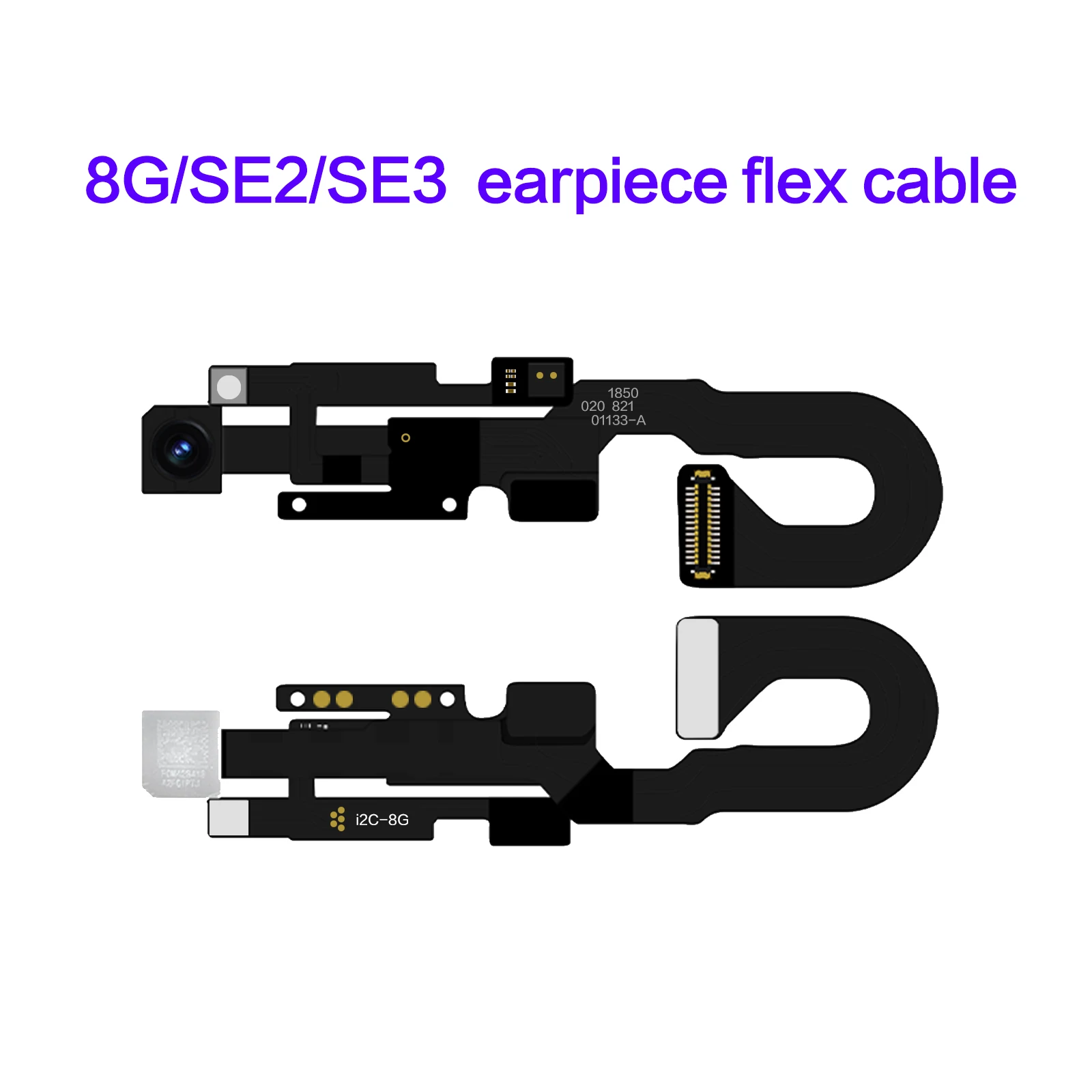 I2C Receiver Earpiece Flex Cable FPC Detecting Adaptor Floodlight for iPhone 8G/SE2/SE3 Face ID TrueTone Repair Tool
I2C Receiver Earpiece Flex Cable FPC Detecting Adaptor Floodlight for iPhone 8G/SE2/SE3 Face ID TrueTone Repair Tool