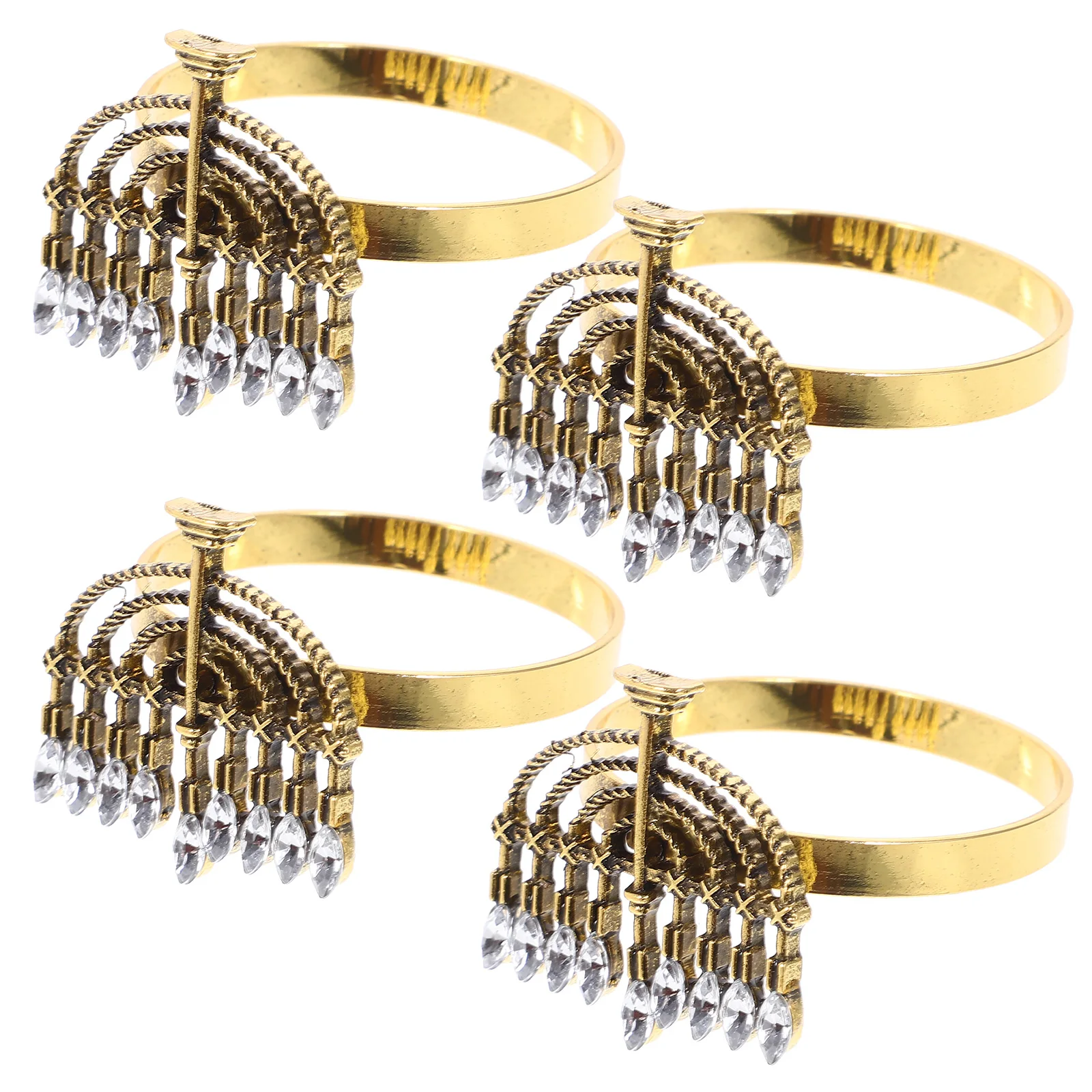 4 Pcs Napkin Hanukkah Napkin Rings Rings Elegant Decorative Buckles Reusable Banquet Party Table Serviette Holder
4 Pcs Napkin Hanukkah Napkin Rings Rings Elegant Decorative Buckles Reusable Banquet Party Table Serviette Holder