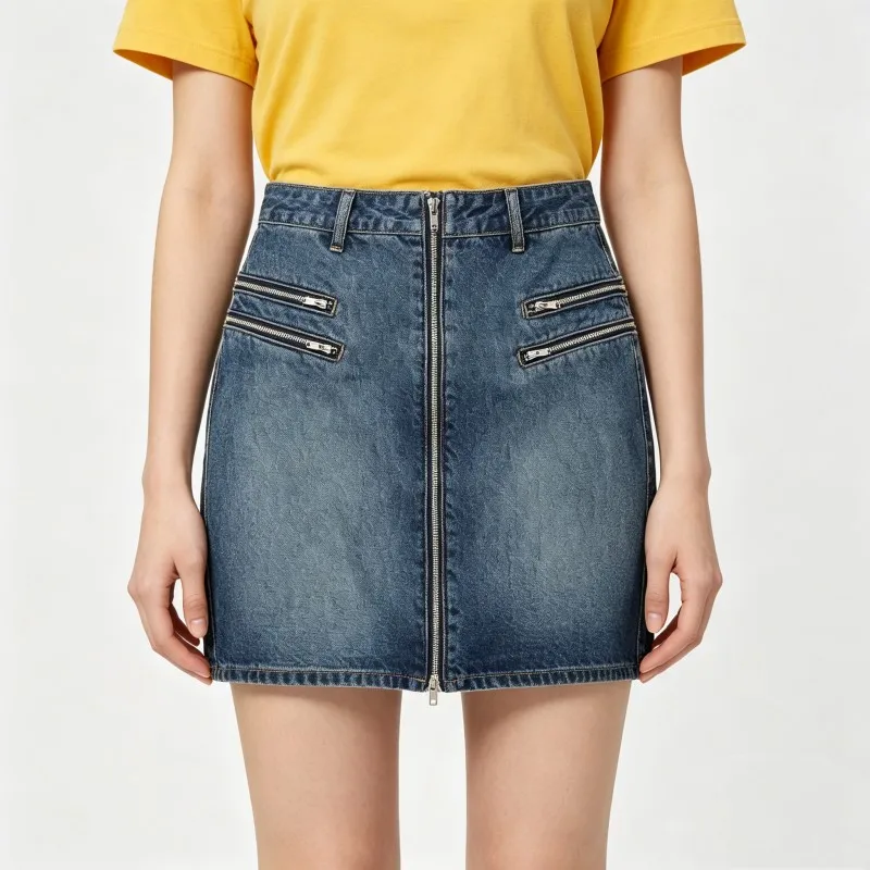 Summer Women's Casual Retro Mini Denim Skirts 2026 New Slim Fit Skirt Elegant Women's Skirt
Summer Women's Casual Retro Mini Denim Skirts 2026 New Slim Fit Skirt Elegant Women's Skirt