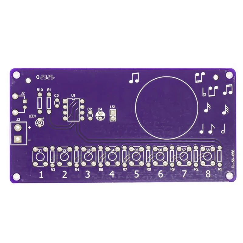 NE555 Electronic Piano Kit 8 Steps Musical Note Fun DIY Soldering Practice Circuit Board Loose Parts
NE555 Electronic Piano Kit 8 Steps Musical Note Fun DIY Soldering Practice Circuit Board Loose Parts