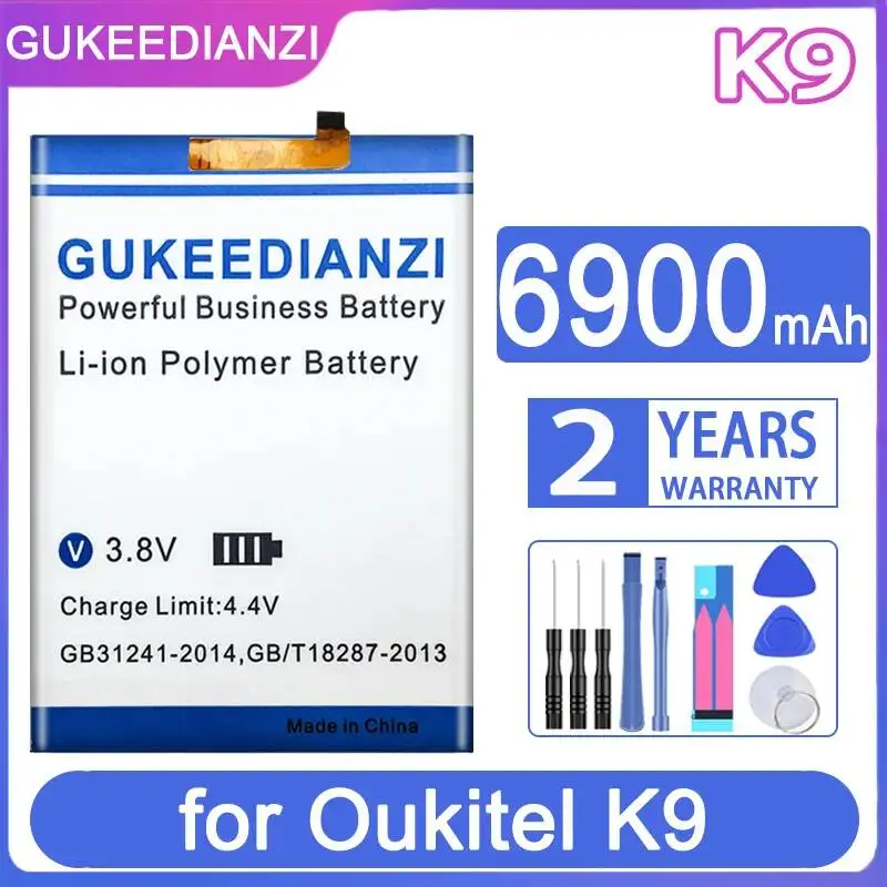 6900mAh Safe For Oukitel K9 Mobile Phone Battery
6900mAh Safe For Oukitel K9 Mobile Phone Battery