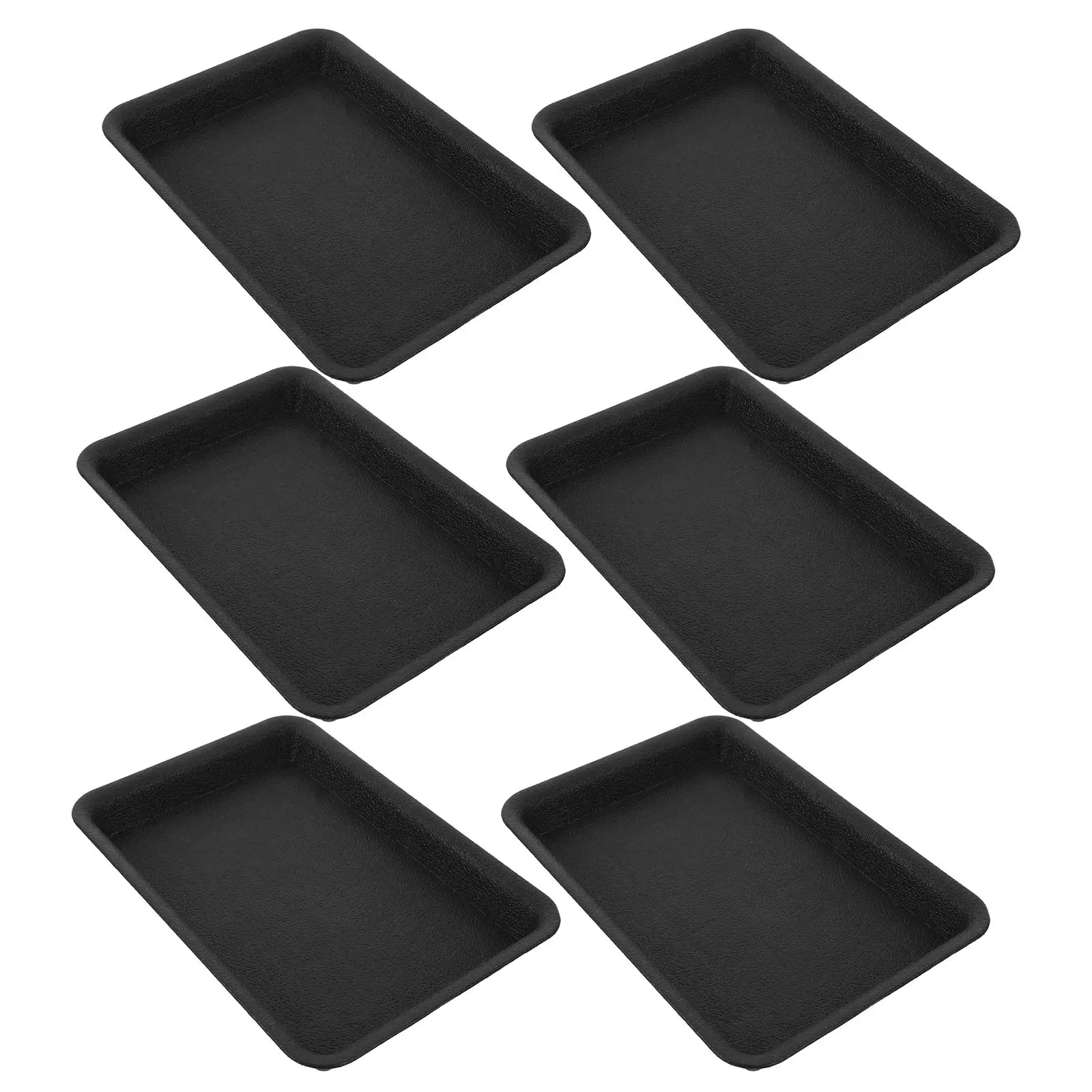 6 Pcs Black HY220 Rectangular Flower Pot Trays Plant Saucers Durable Use Catch Water Planter Plates Plastic Trays
6 Pcs Black HY220 Rectangular Flower Pot Trays Plant Saucers Durable Use Catch Water Planter Plates Plastic Trays