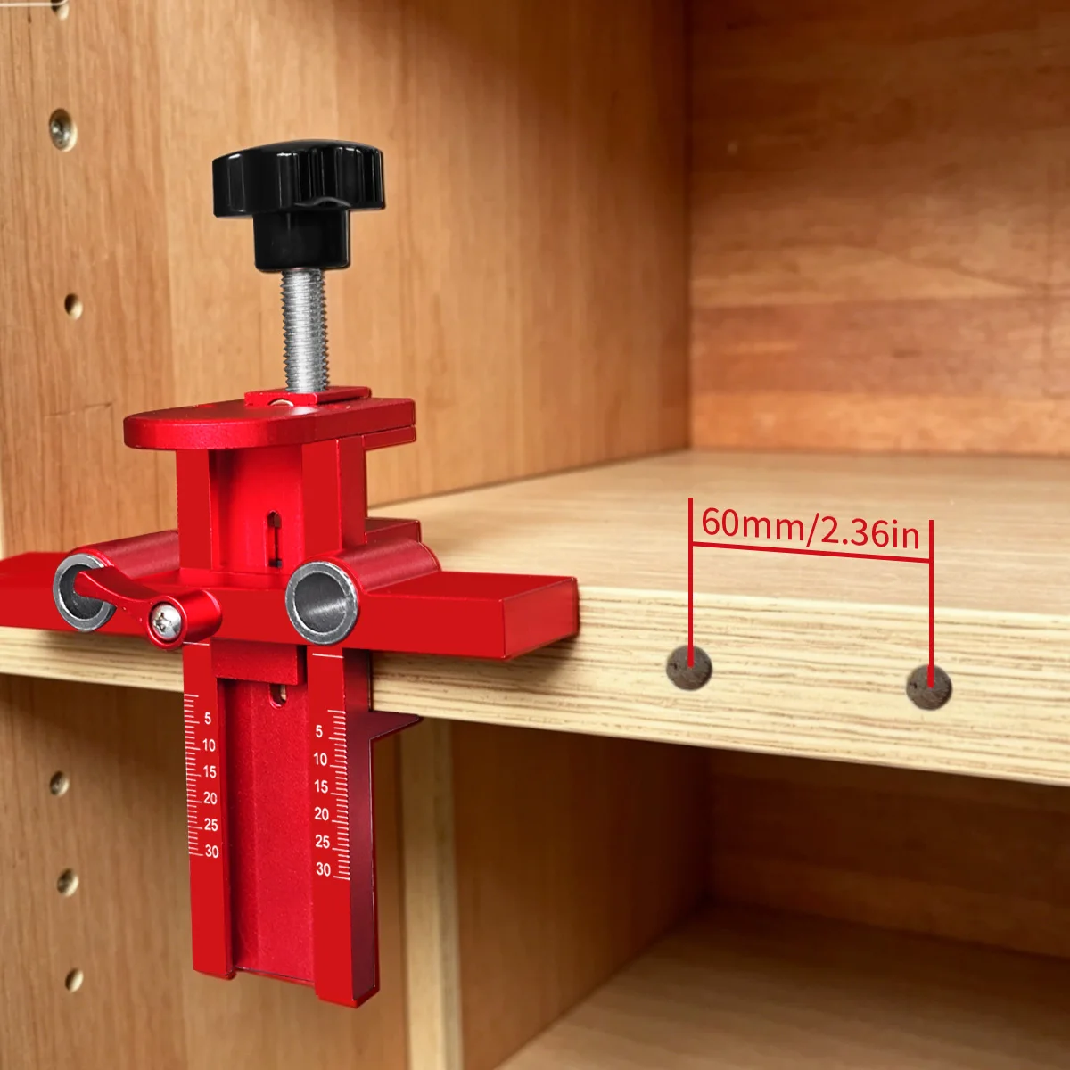 Cabinet Door Installation Jig - Concealed Hinge & Push Latch Drill Guide, Adjustable Locator for Flush/Undermount Cabinet Doors
Cabinet Door Installation Jig - Concealed Hinge & Push Latch Drill Guide, Adjustable Locator for Flush/Undermount Cabinet Doors