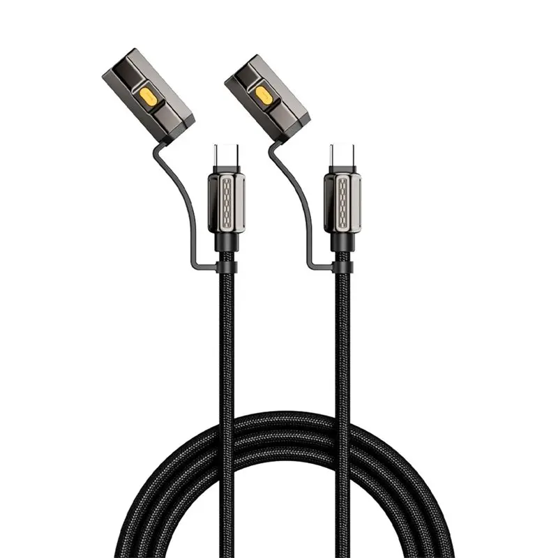 Кабель для быстрой зарядки 4-в-1, 240 Вт, USB Type-C, с прикуривателем и фонариком для автомобиля и активного отдыха, доставка за 24 часа
Кабель для быстрой зарядки 4-в-1, 240 Вт, USB Type-C, с прикуривателем и фонариком для автомобиля и активного отдыха, доставка за 24 часа