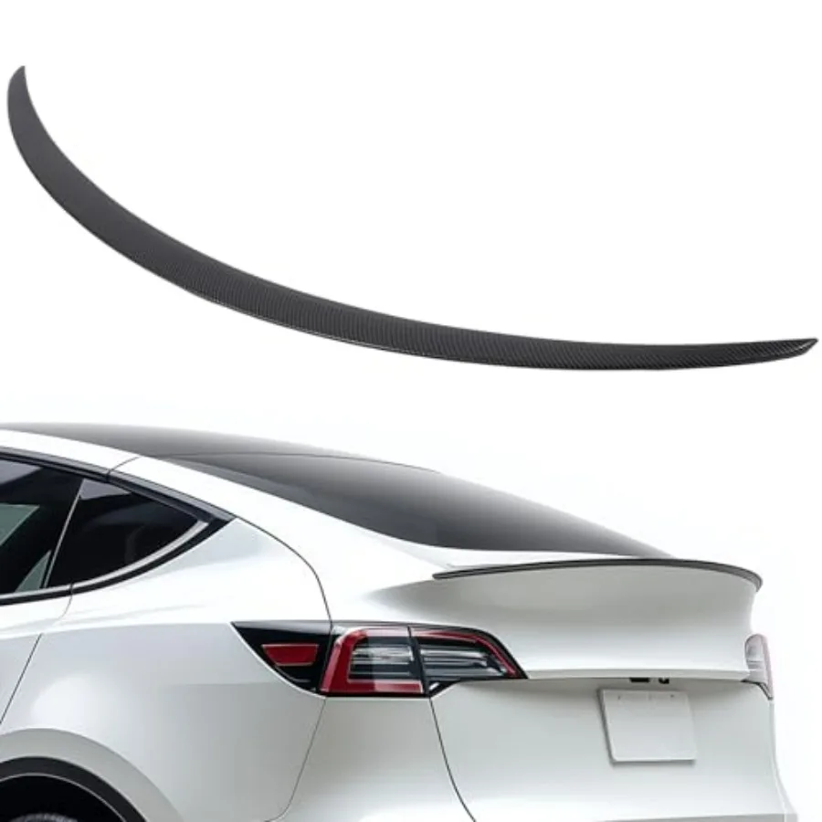 ABS Rear Trunk Lip for Model Y Juniper 2025-2026, Matte Carbon Fiber, OEM Style Performance Exterior Accessory Compatible with
ABS Rear Trunk Lip for Model Y Juniper 2025-2026, Matte Carbon Fiber, OEM Style Performance Exterior Accessory Compatible with