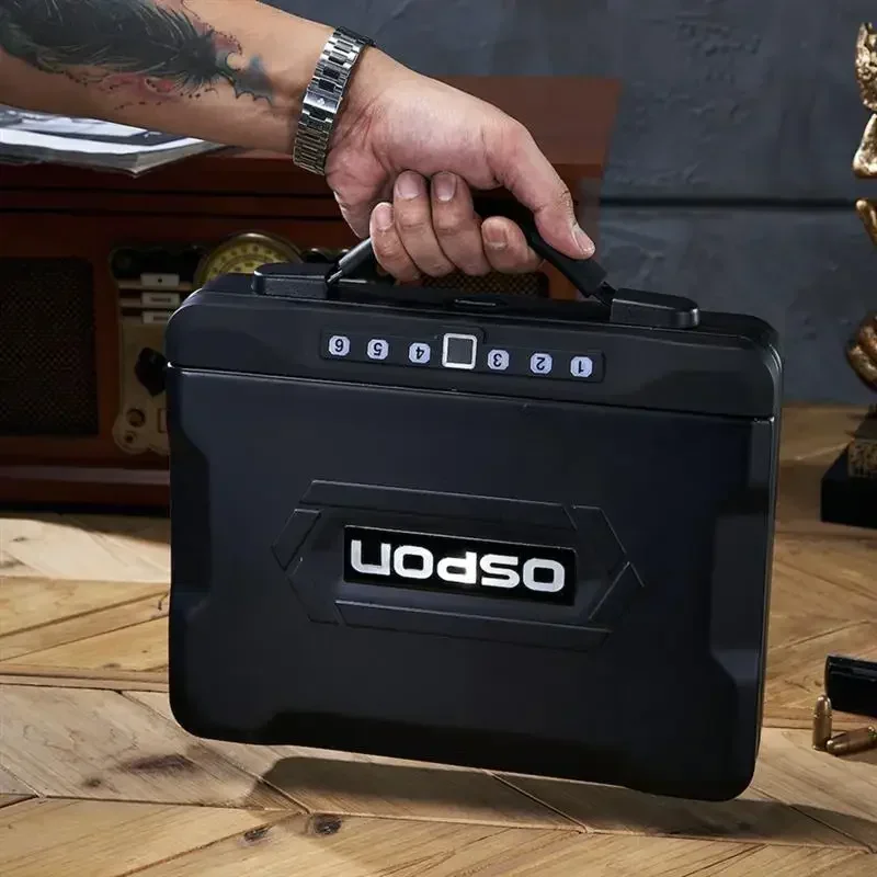 Топ! Пистолетный сейф быстрого доступа для нескольких пистолетов и боеприпасов с биометрическим замком по отпечатку пальца, защитное устройство с автоматическим открытием крышки
Топ! Пистолетный сейф быстрого доступа для нескольких пистолетов и боеприпасов с биометрическим замком по отпечатку пальца, защитное устройство с автоматическим открытием крышки