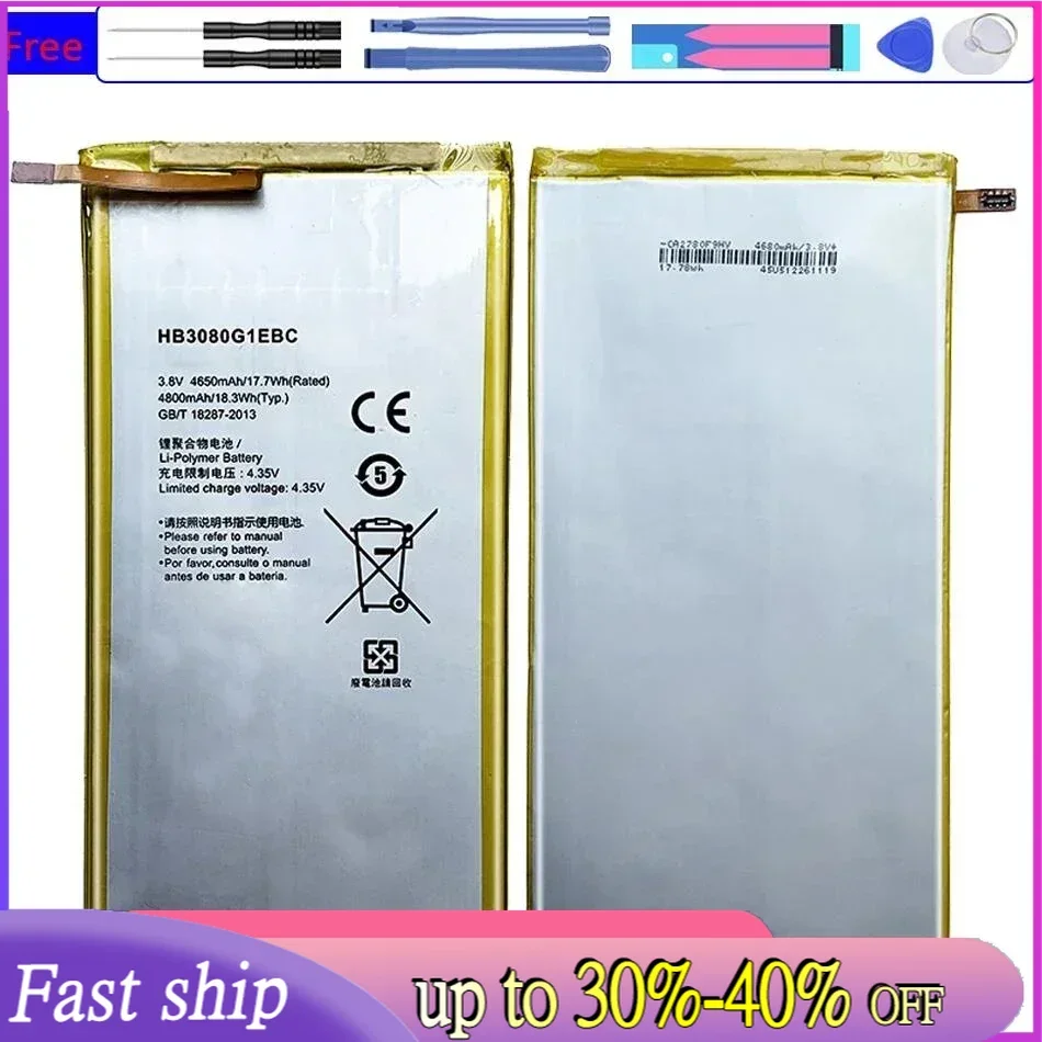 HB3080G1EBW Battery For Huawei MediaPad T3 10 /T3 9.6 LTE AGS-L09 AGS-W09 AGS-L03 Tablet High Quality With Tracking Number
HB3080G1EBW Battery For Huawei MediaPad T3 10 /T3 9.6 LTE AGS-L09 AGS-W09 AGS-L03 Tablet High Quality With Tracking Number