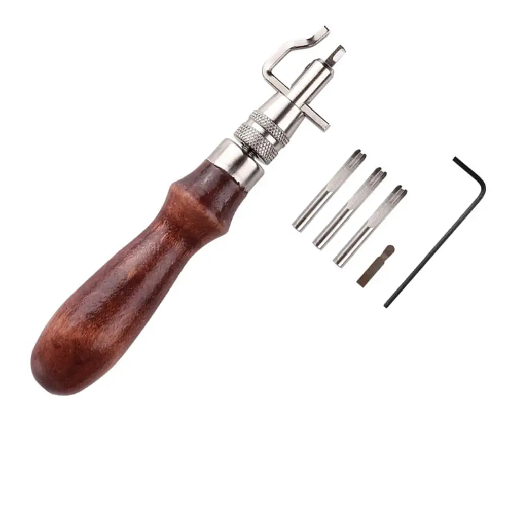 Tool Set Durable Wood Metal Lightweight Stitching Trencher Groover Kit Belt Wallet Handbag Making Crafts Sewing Supplies
Tool Set Durable Wood Metal Lightweight Stitching Trencher Groover Kit Belt Wallet Handbag Making Crafts Sewing Supplies