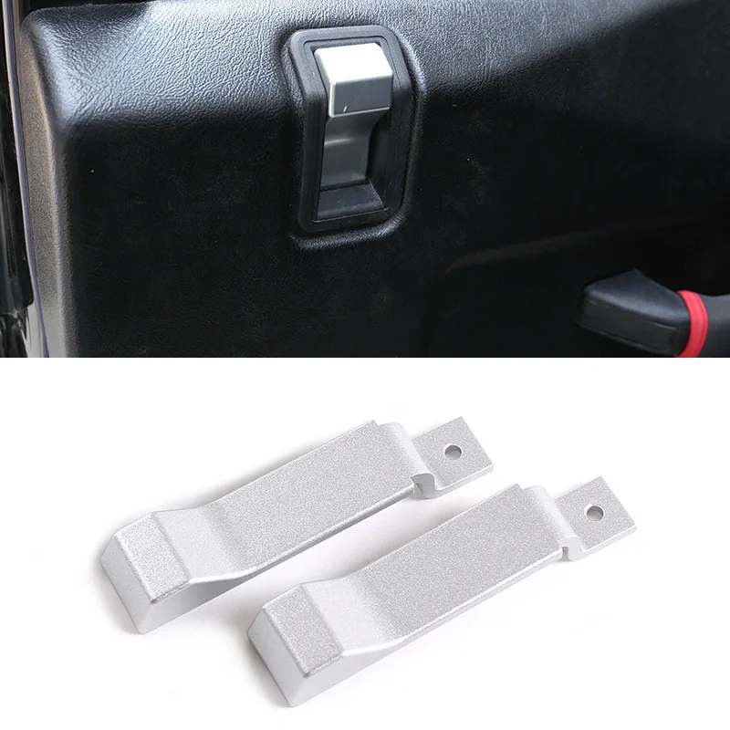 Car Aluminum Alloy Replace Door Handle Bolt Lock Pin Trim For Land Rover Defender 2Dr 2004-19 Car Interior Accessories
Car Aluminum Alloy Replace Door Handle Bolt Lock Pin Trim For Land Rover Defender 2Dr 2004-19 Car Interior Accessories