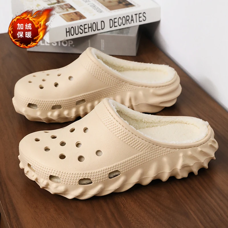 Clogs Fleece Lined Half Shoes for Men Mules Women Winter Fur Indoor Open-back Loafers Slippers Casual Shoes Plush Slides Sandal
Clogs Fleece Lined Half Shoes for Men Mules Women Winter Fur Indoor Open-back Loafers Slippers Casual Shoes Plush Slides Sandal