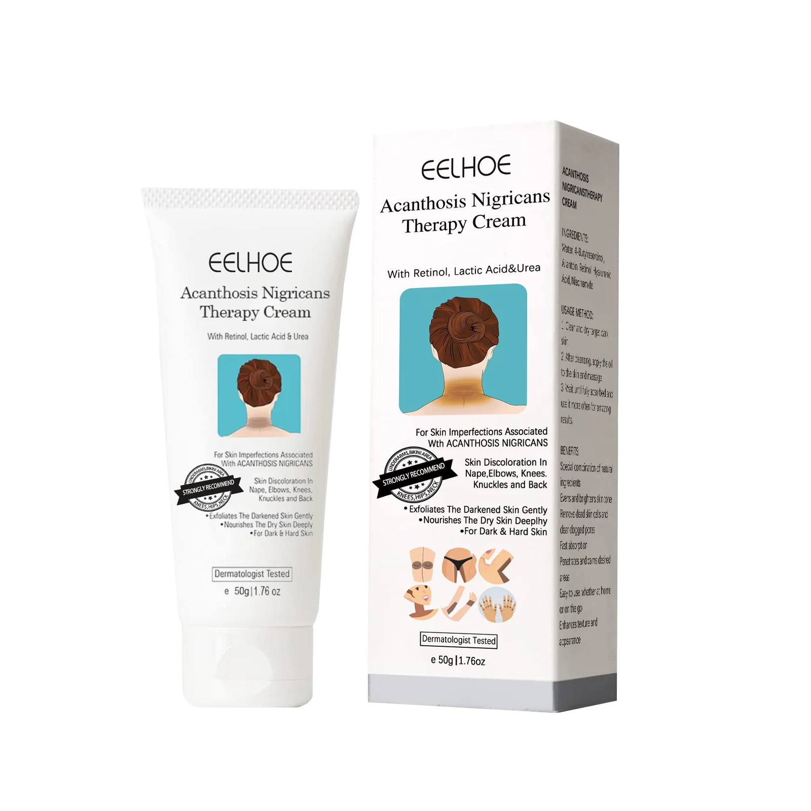 Black Acanthoderm Repair Cream Repair Underarm Arm Knee Joint Black Moisturizing Whitening Body Care Cream
Black Acanthoderm Repair Cream Repair Underarm Arm Knee Joint Black Moisturizing Whitening Body Care Cream