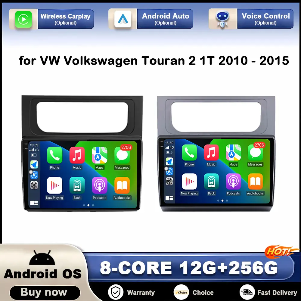 GPS Navigation for VW Volkswagen Touran 2 1T 2010 2011 - 2015 Car Video Player 2.5D Touch Screen DSP Stereo Wireless Carplay 4G
GPS Navigation for VW Volkswagen Touran 2 1T 2010 2011 - 2015 Car Video Player 2.5D Touch Screen DSP Stereo Wireless Carplay 4G
