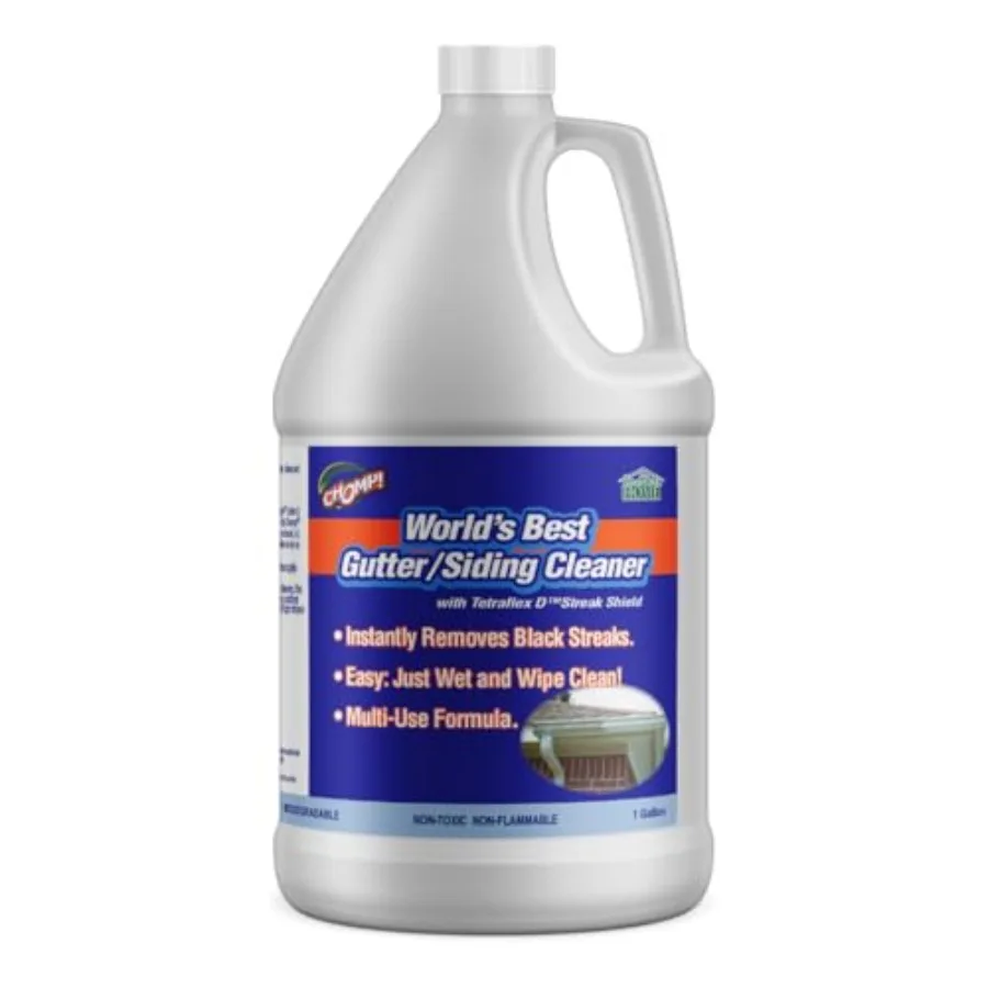 CHOMP! World's Best Gutter Cleaner: Ultimate Gutter Cleaning Solution for All Types of Rain Gutters, Siding and Metal Trim - In
CHOMP! World's Best Gutter Cleaner: Ultimate Gutter Cleaning Solution for All Types of Rain Gutters, Siding and Metal Trim - In