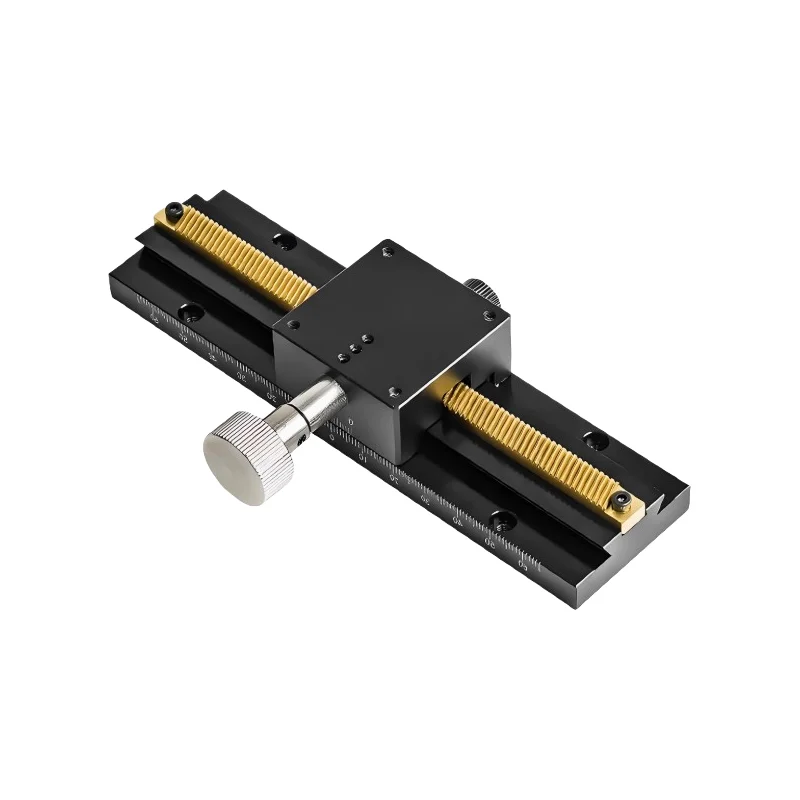 LWX30-L long-stroke X-axis displacement platform manual fine-tuning slide with dovetail rack and gear tool
LWX30-L long-stroke X-axis displacement platform manual fine-tuning slide with dovetail rack and gear tool