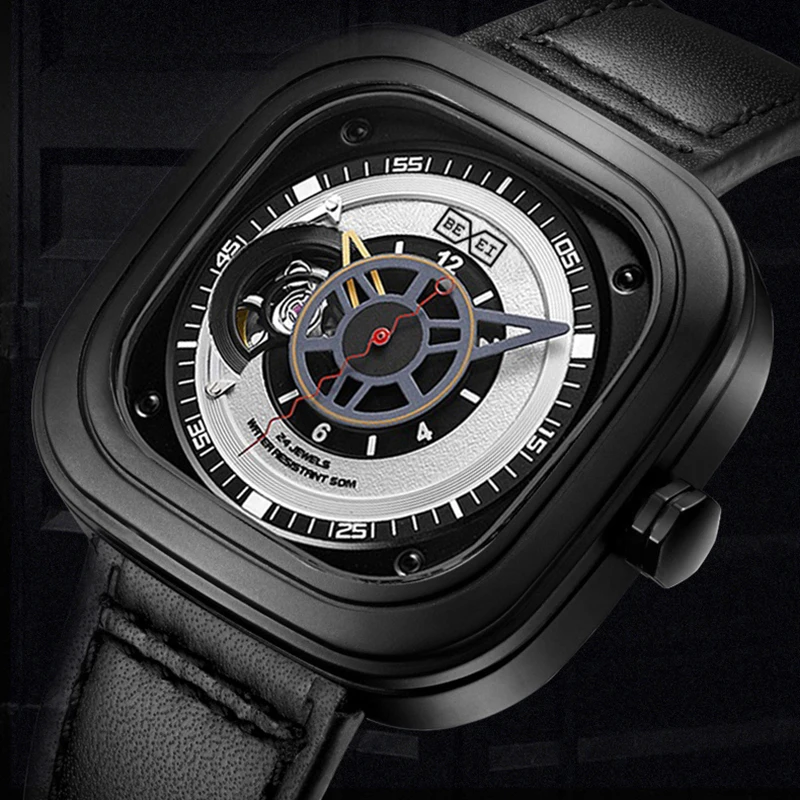 BEXEI 9095 Automatic Man Watch Simple Style Self-wind Mechanical Sapphire Men's Watch Causal Business Skeleton Wristwatches
BEXEI 9095 Automatic Man Watch Simple Style Self-wind Mechanical Sapphire Men's Watch Causal Business Skeleton Wristwatches