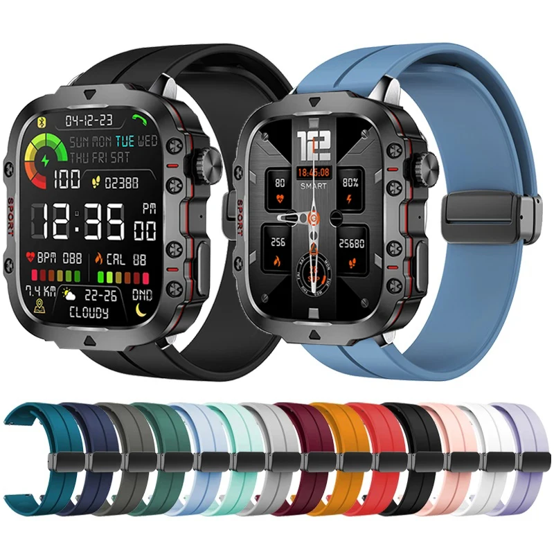 Magnetic Folding Buckle Band for LIGE Smart Watch QX11 Silicone Strap for LIGE QX11 Watchband Bracelet
Magnetic Folding Buckle Band for LIGE Smart Watch QX11 Silicone Strap for LIGE QX11 Watchband Bracelet