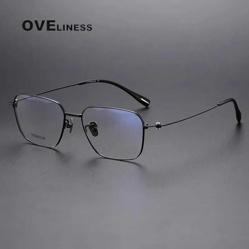 pure Titanium Glasses Frame Men Rimless Square Eyeglasses Frames Rim Eyewear Spectacles
pure Titanium Glasses Frame Men Rimless Square Eyeglasses Frames Rim Eyewear Spectacles