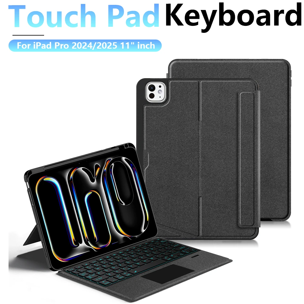 Magic Keyboard Case for iPad Pro (M4/M5)11 inch 2025/2024 Tablet Smart Keyboard Cover For iPad Pro 2022-2020 Tablet Smart Cove
Magic Keyboard Case for iPad Pro (M4/M5)11 inch 2025/2024 Tablet Smart Keyboard Cover For iPad Pro 2022-2020 Tablet Smart Cove