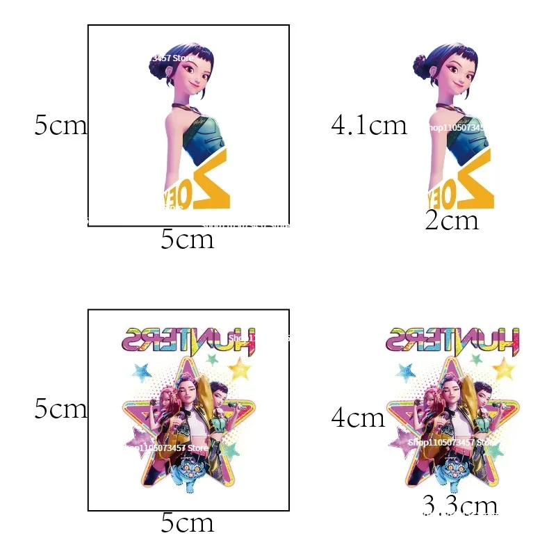 1 шт. новая временная татуировка наклейка Руми милая водонепроницаемая татуировка для забавного подарка на Хэллоуин 
1 шт. новая временная татуировка наклейка Руми милая водонепроницаемая татуировка для забавного подарка на Хэллоуин