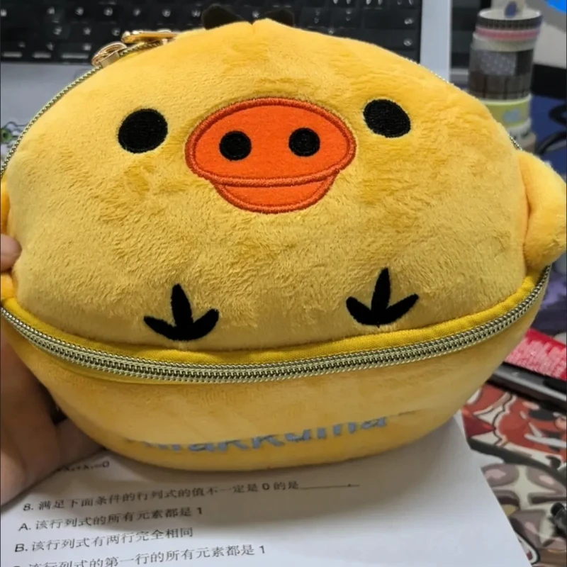 Милый пенал-органайзер Kawaii Rilakkuma Kiiroitori в форме курицы, портативная сумка для хранения канцелярских принадлежностей, милый дорожный косметический мешочек
Милый пенал-органайзер Kawaii Rilakkuma Kiiroitori в форме курицы, портативная сумка для хранения канцелярских принадлежностей, милый дорожный косметический мешочек