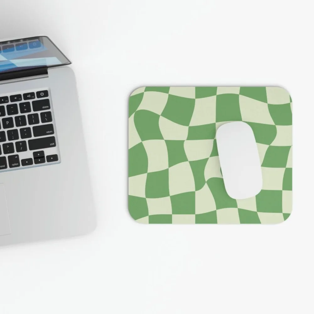 Green checkered pattern mouse pad, computer desktop decoration, rubber anti-slip, washable, high-quality desk pad
Green checkered pattern mouse pad, computer desktop decoration, rubber anti-slip, washable, high-quality desk pad