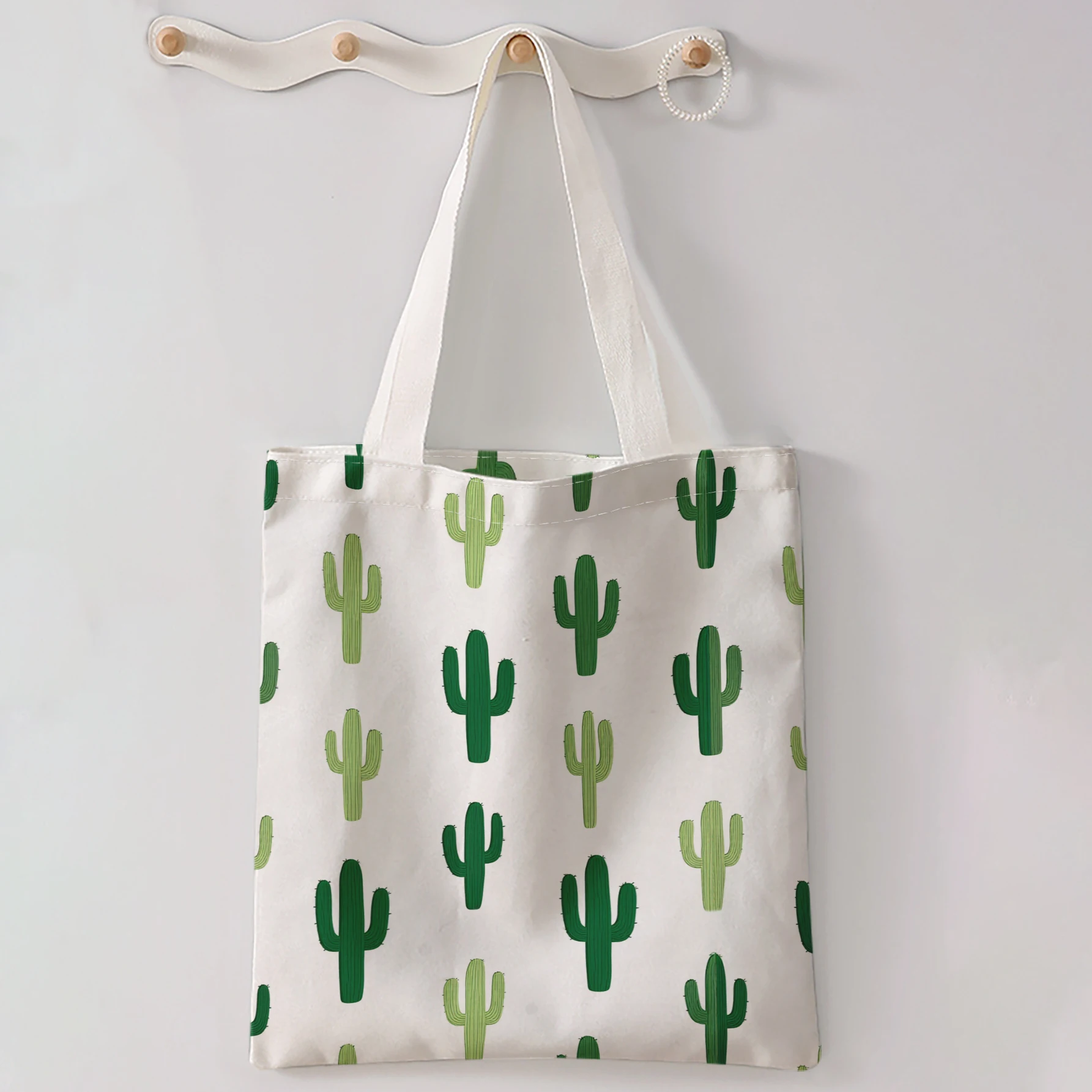 Green Saguaro Cactus Print Tote Bag Large Capacity Shoulder Bag For Shopping Travel Daily Use
Green Saguaro Cactus Print Tote Bag Large Capacity Shoulder Bag For Shopping Travel Daily Use