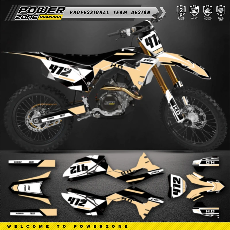 PowerZone Custom Team Graphics Backgrounds Decals Stickers Kit For HONDA 2017 2018 2018 2020 CRF450R 2018 2019-2021 CRF250R 025
PowerZone Custom Team Graphics Backgrounds Decals Stickers Kit For HONDA 2017 2018 2018 2020 CRF450R 2018 2019-2021 CRF250R 025