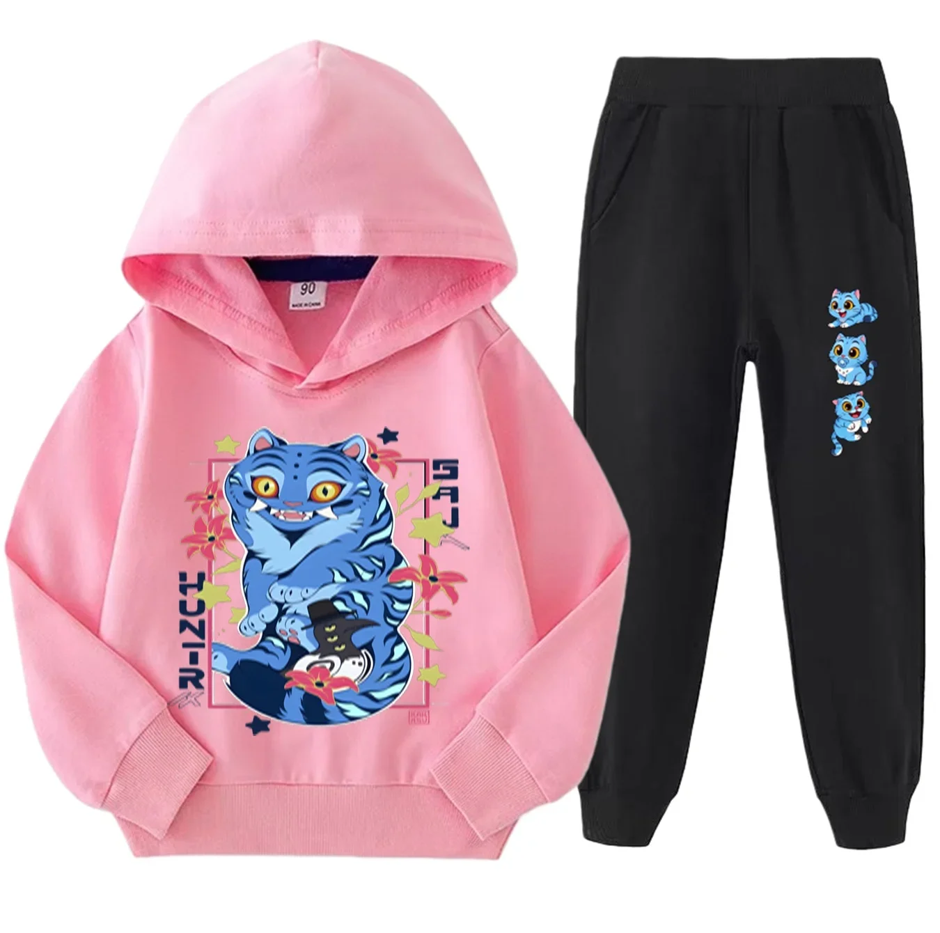 kpop demon hunters Kids sets Kids Unisex Halloween Themed Outfit, Hunter Witch Squad Print
kpop demon hunters Kids sets Kids Unisex Halloween Themed Outfit, Hunter Witch Squad Print