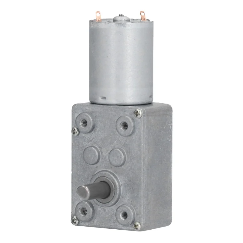 Motor Copper Turbine Worm Geared Reducer Shaft Transmission Accessories DC12V 46RPM
Motor Copper Turbine Worm Geared Reducer Shaft Transmission Accessories DC12V 46RPM