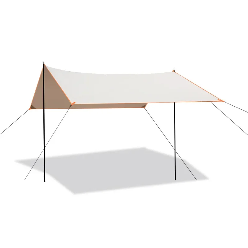 Outdoor Oxford Silver Coated Canopy Tent Ultra Lightweight Camping Rain and Sun Protection and Picnic Equipment Construction
Outdoor Oxford Silver Coated Canopy Tent Ultra Lightweight Camping Rain and Sun Protection and Picnic Equipment Construction