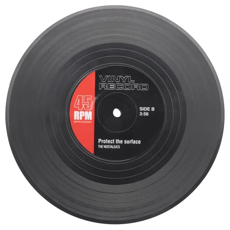 Y49A-18Pieces Spinning Retro Vinyl Disc Drink Coasters
Y49A-18Pieces Spinning Retro Vinyl Disc Drink Coasters