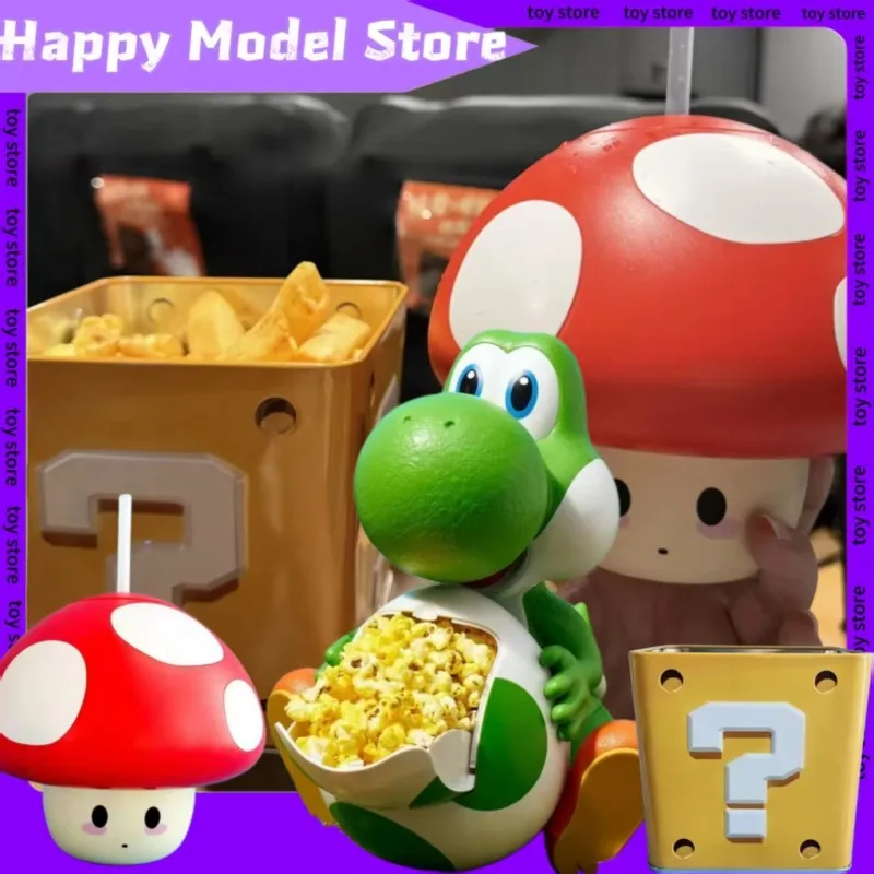 In Stock Popcorn Bucket Question Mark Square Storage Bucket Mushroom Straw Water Cup Game Merchandise Collection Ornament Gift
In Stock Popcorn Bucket Question Mark Square Storage Bucket Mushroom Straw Water Cup Game Merchandise Collection Ornament Gift
