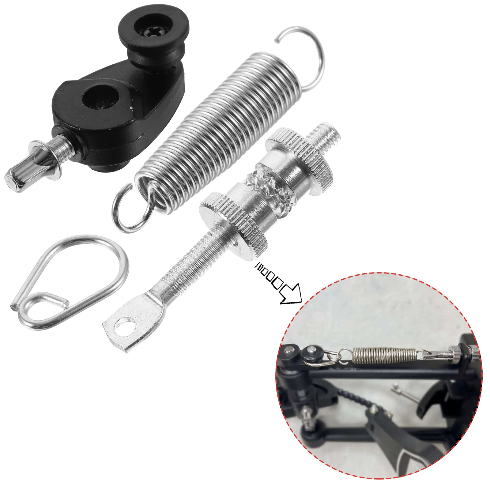 2pcs Drum Pedal Cam Tensioner Foot Pedal Spring For Percussion Instrument Professional Parts Replacement Bass Drum Springs Metal
2pcs Drum Pedal Cam Tensioner Foot Pedal Spring For Percussion Instrument Professional Parts Replacement Bass Drum Springs Metal