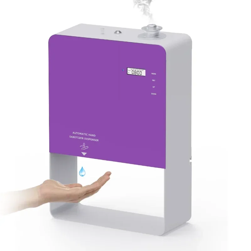 2 in 1 combination with Touch free Automatic hand sanitizer dispenser and scent air machine
2 in 1 combination with Touch free Automatic hand sanitizer dispenser and scent air machine