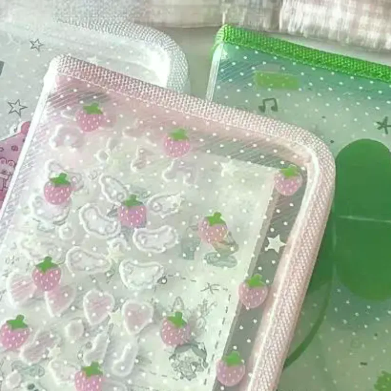 Cute Clover Strawberry Wings Stationery Storage Folder A6 Twill Zipper Pouch Document Bag Zip File Folder School Office Supplies
Cute Clover Strawberry Wings Stationery Storage Folder A6 Twill Zipper Pouch Document Bag Zip File Folder School Office Supplies