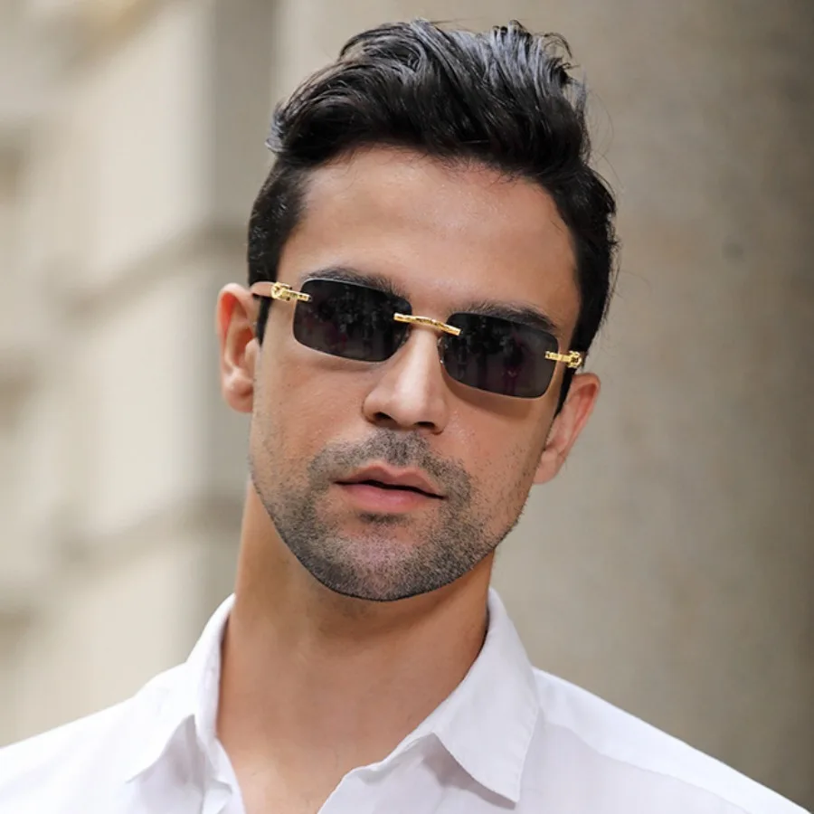 2025 New Frameless Men Sunglasses Original Wooden Spring Hinge Retro Polarized Glasses UV400 Anti-Glare Driving Optical Eyewear
2025 New Frameless Men Sunglasses Original Wooden Spring Hinge Retro Polarized Glasses UV400 Anti-Glare Driving Optical Eyewear