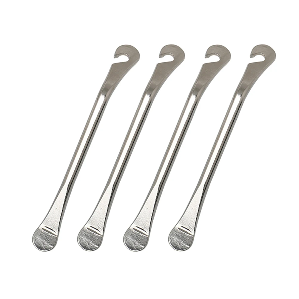 4pcs Chrome-plated Carbon Steel Tire Lever Durable Bike Removal Tool Repair Tyre Pry Bar Suitable All Bikes High Strength Steel
4pcs Chrome-plated Carbon Steel Tire Lever Durable Bike Removal Tool Repair Tyre Pry Bar Suitable All Bikes High Strength Steel