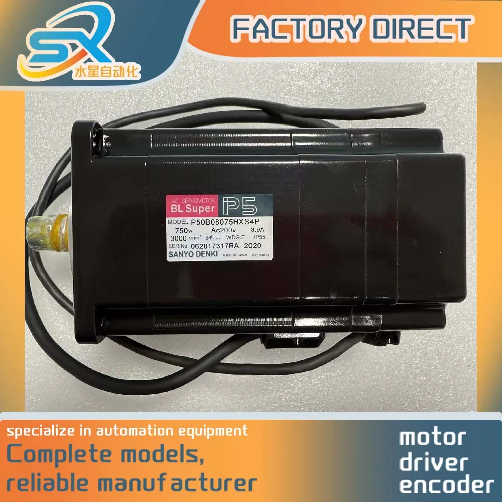 Factory Rice SANYO AC Servo Motor P50B08075HXS4P 750w Good Condition Works Well
Factory Rice SANYO AC Servo Motor P50B08075HXS4P 750w Good Condition Works Well