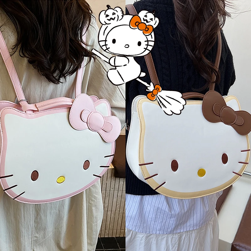 Новая сумка-кроссбоди Hello Kitty: многофункциональный рюкзак с аниме-фигуркой, вместительная сумка через плечо для женщин
Новая сумка-кроссбоди Hello Kitty: многофункциональный рюкзак с аниме-фигуркой, вместительная сумка через плечо для женщин