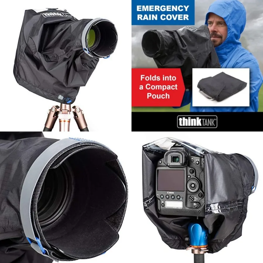 Emergency Rain Covers for DSLR and Mirrorless Cameras with Lens - Medium
Emergency Rain Covers for DSLR and Mirrorless Cameras with Lens - Medium