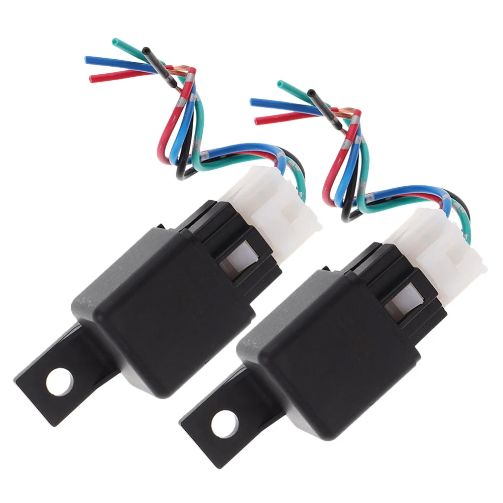 2Pcs 4 Pin Car Air Conditioning Relay 24V 40a Heavy Duty Waterproof Starter Replacement for Automotive Vehicle Accessories
2Pcs 4 Pin Car Air Conditioning Relay 24V 40a Heavy Duty Waterproof Starter Replacement for Automotive Vehicle Accessories