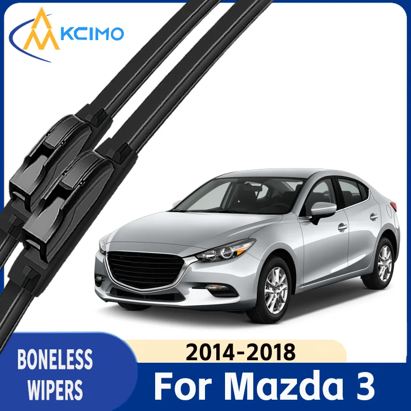 All Season Windshield Wiper Blades for Mazda 3 2014-2018 Windscreen Wiper Soft Rubber Quiet Wiper Blade Car Accessories
All Season Windshield Wiper Blades for Mazda 3 2014-2018 Windscreen Wiper Soft Rubber Quiet Wiper Blade Car Accessories